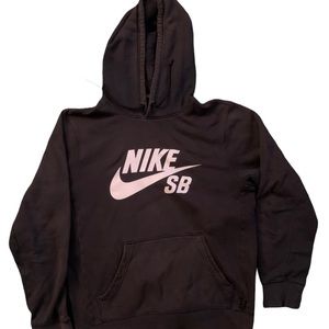 Black and White Bike SB Pullover Hoodie